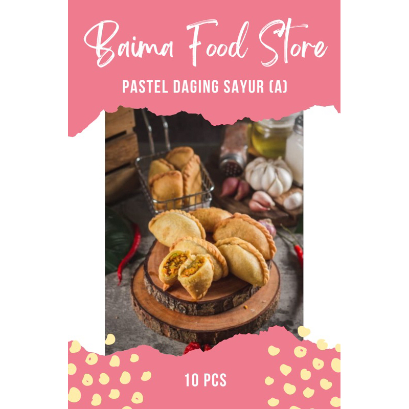

Pastel Daging Sayur Tipe A Isi 10 Pcs