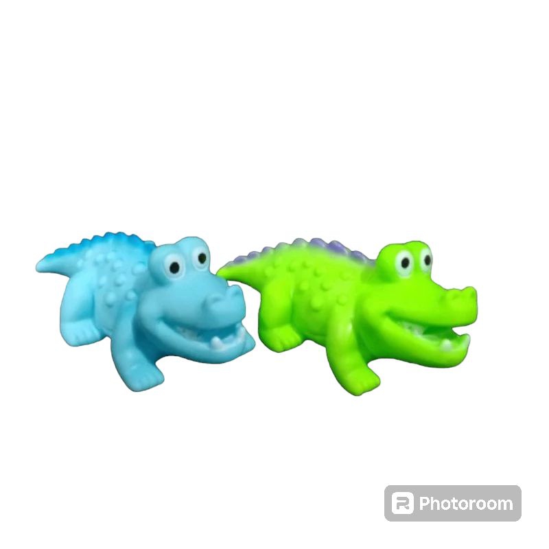 Mainan Buaya Karet Buaya Bunyi Buaya Pencet