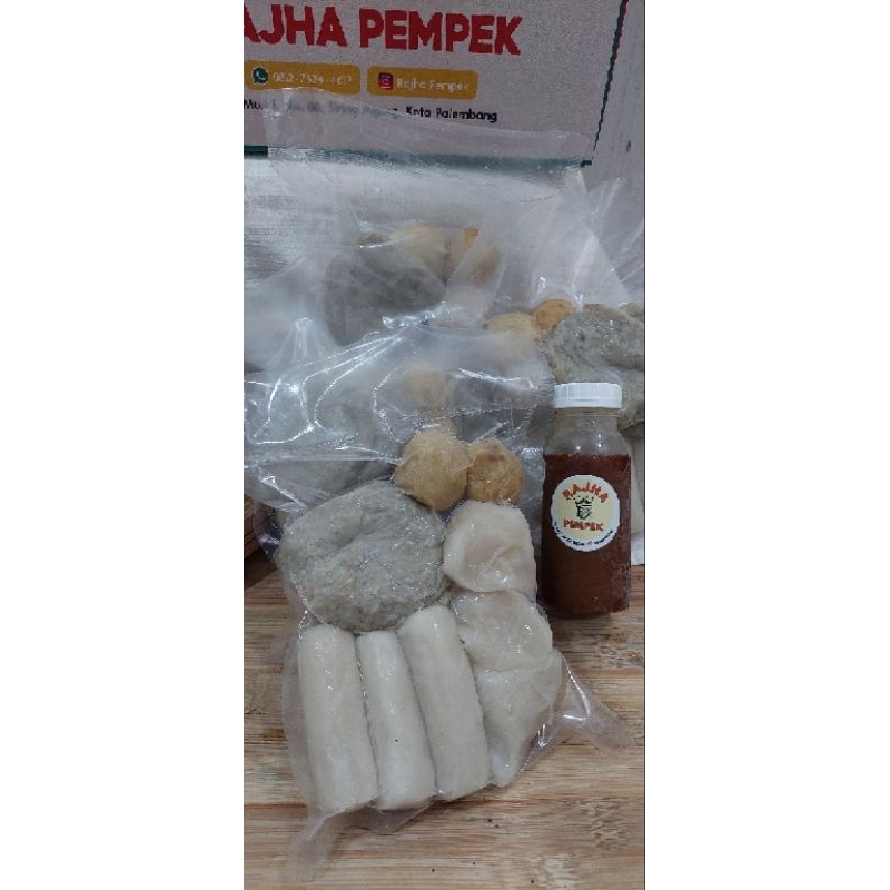 

PEMPEK IKAN TENGGIRI 3 PACK PAKET CAMPUR 10 PCS