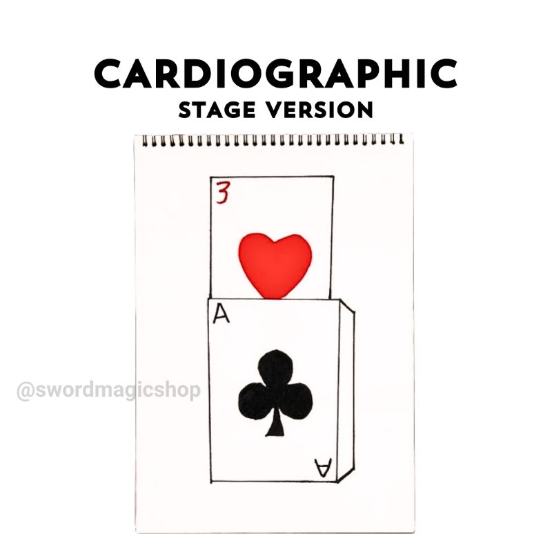 Sulap Cardiographic Stage Version - Magic Cardiographic - Sulap Animasi Kartu - Sulap Kartu -  Card 