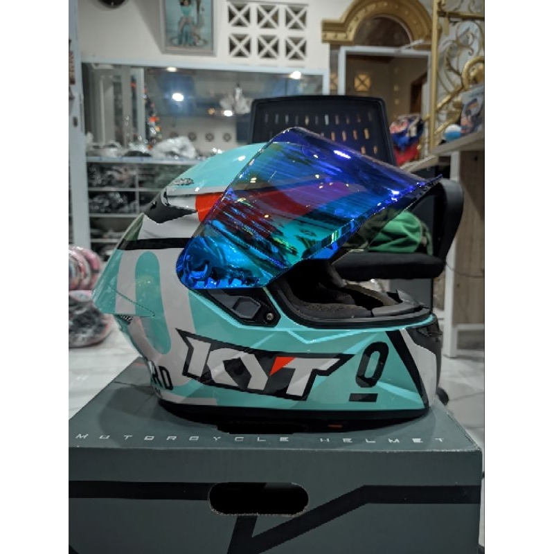 HELM KYT TT COURSE DALLA PORTA PAKET GANTENG