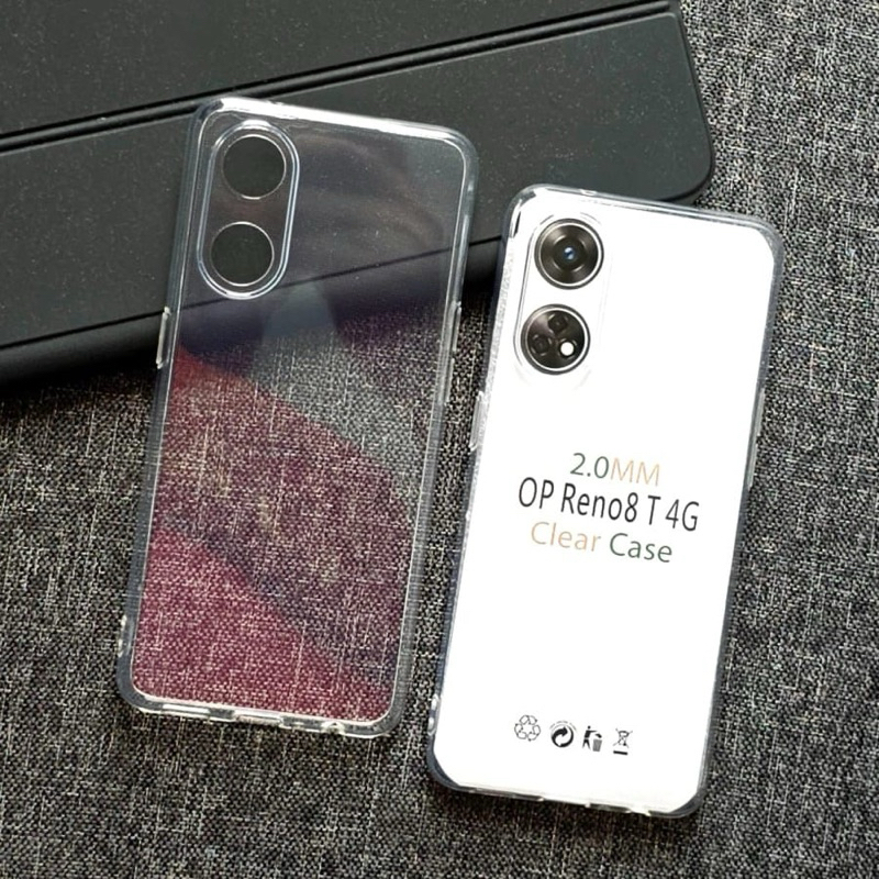 Case Transparan / Bening Oppo Reno 8T 4g