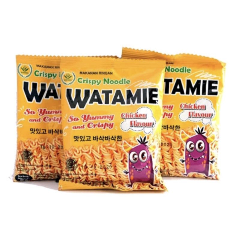 

Snack Watamie - Crispy Noodle isi 20 bungkus