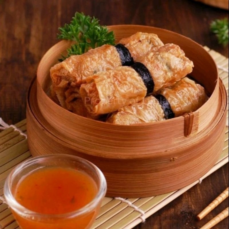 

lumpia kulit tahu isi udang