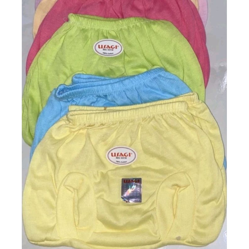 celana pop /celana kodok baby Usagi warna rainbow/warna