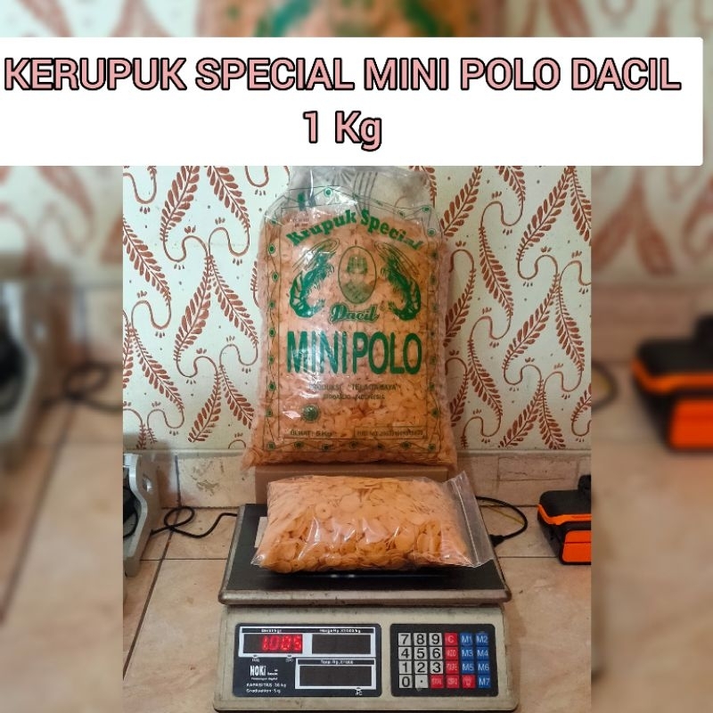 

Kerupuk Special Mini Polo Dacil 1 Kg