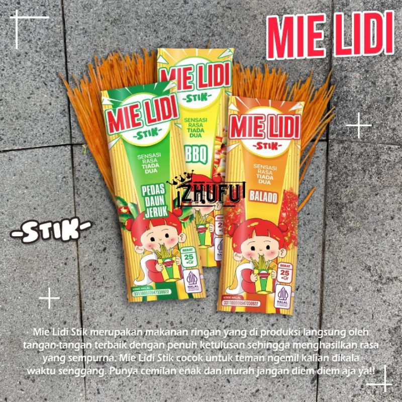 

MIE LIDI 25gram