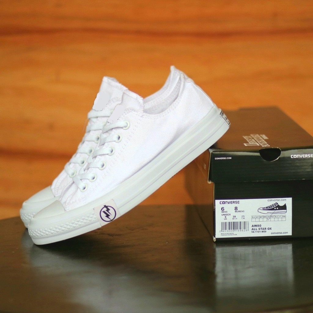 SEPATU CONVERSE22 ALLSTAR22 TERMURAH SEPATU CASUAL SEPATU PRIA WANITA WARNA PUTIH POLOS FULL WHITE