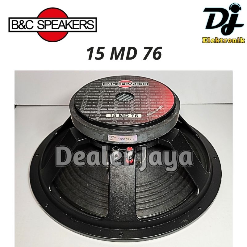 Speaker Komponen B&amp;C / BNC 15 MD 76 / 15MD 76 / 15 MD76 / 15MD76 - 15 inch