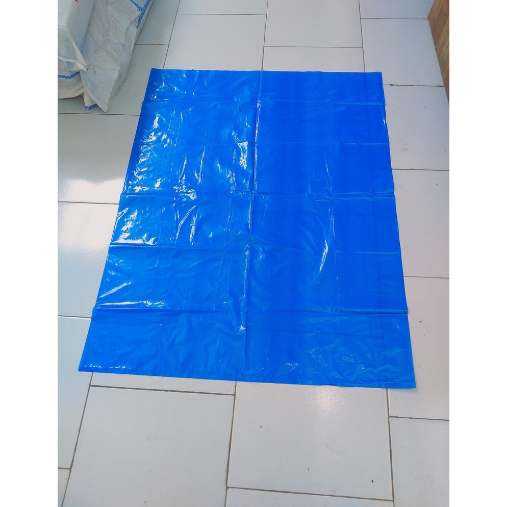 Special Price KANTONG PLASTIK SAMPAH BIRU KERAJINAN TANGAN LAYANGAN 9 X 12 TEBAL 6 MICRON