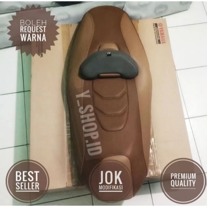 Jok Motor Pendek Xmax Bahan Mbatech Custom Modifikasi Eropa Pnp