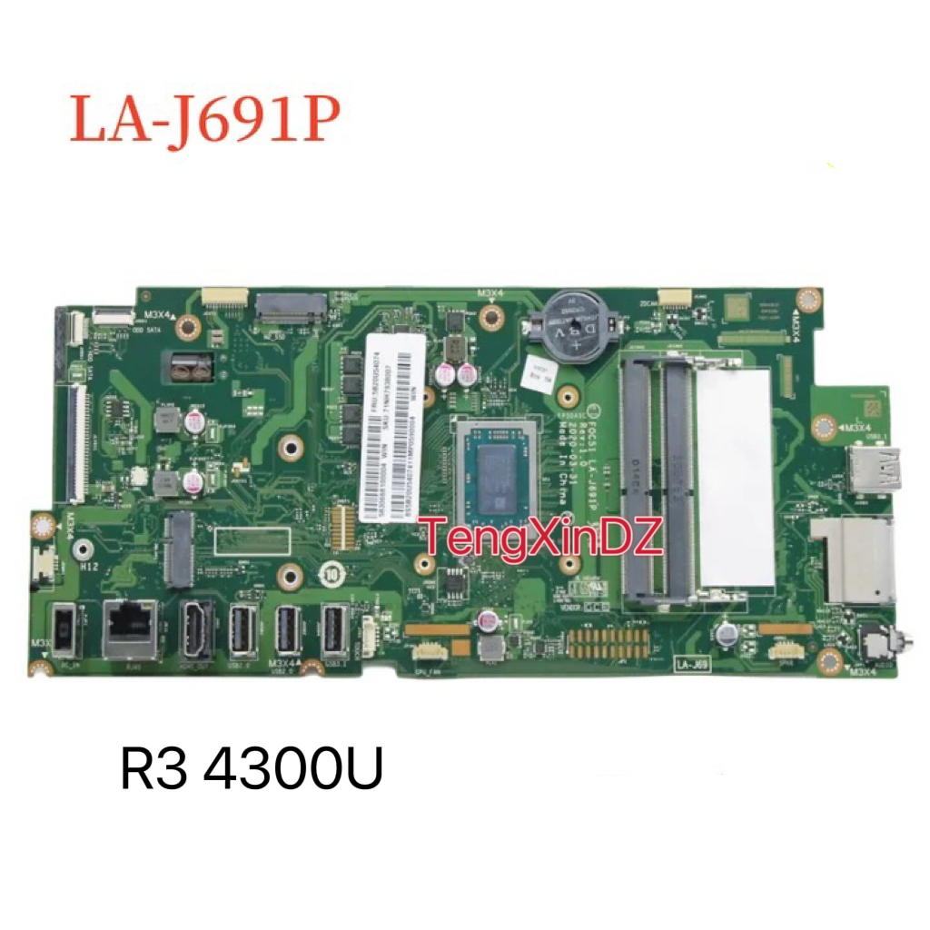 Lenovo ideacentre AIO 3-22ADA05 AIO 520C-24ADA Laptop Mainboard-LA-J691P Mesin Motherboard