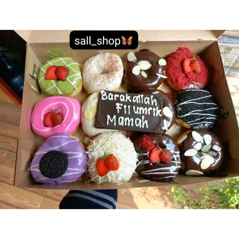 Donat ulang tahun /Donat ultah/ Donat mini (Bisa request tulisan)