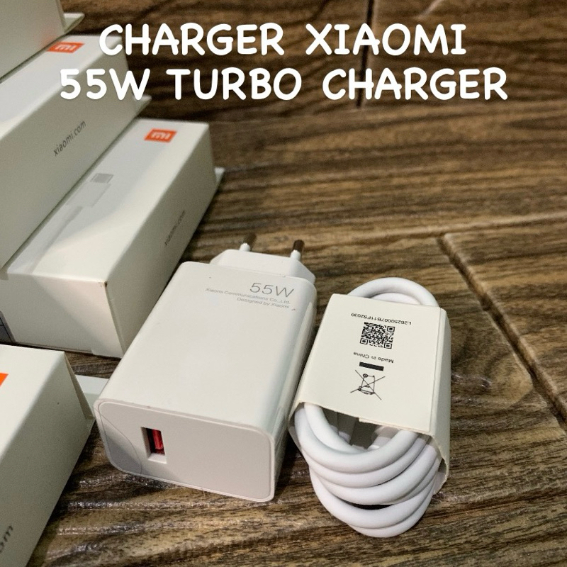 [ GARANSI 30 HARI ] CHARGER XIAOMI 55W TYPE C TURBO CHARGER