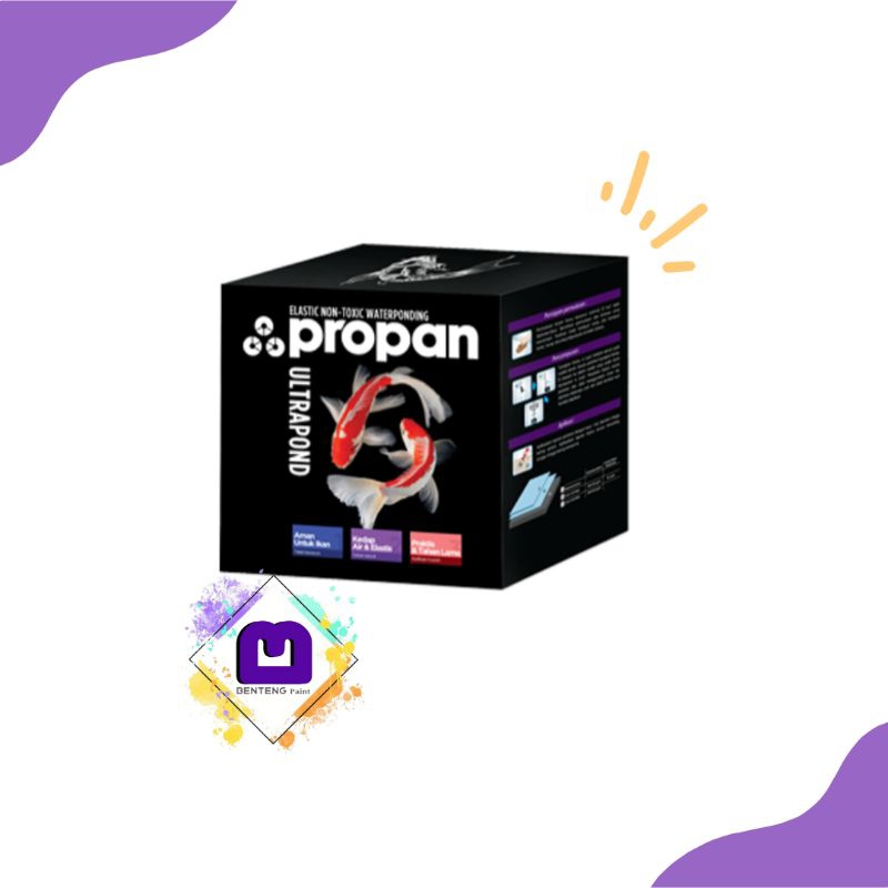 cat kolam propan ultrapond 2.5 KG