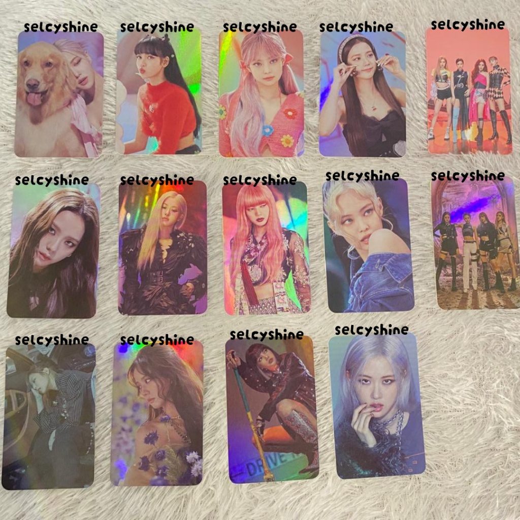 [Selcyshine] OFFICIAL PHOTOCARD BLACKPINK MD THE SHOW PHOTOCARD SET MERCHANDISE (BACA DES)