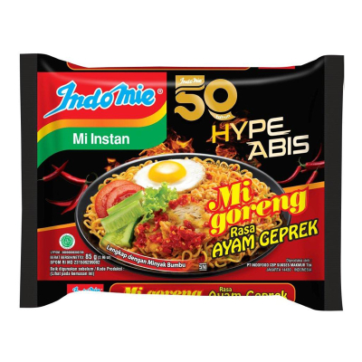 

Indomie Hype Abis Mi Instan Goreng Ayam Geprek 85 g