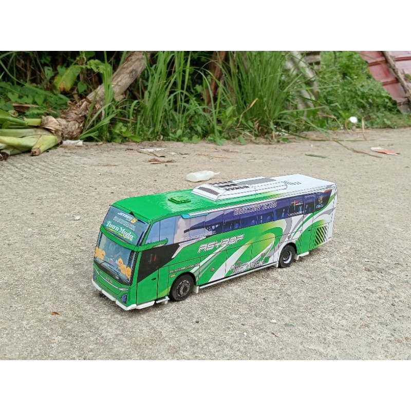 PAPERCRAFT BUS MSM ASYROF "TUAN MUDA REBORN" JB5 EDITION
