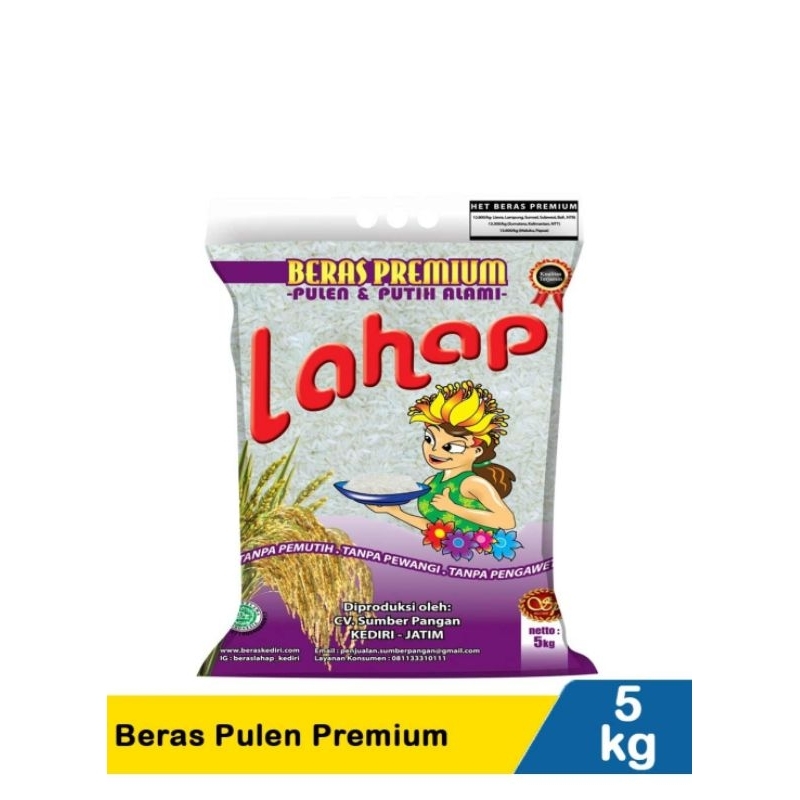 

Beras Premium Lahap Wanita 5 Kg