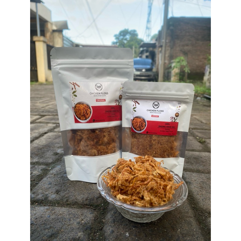 

Ohana Food Abon AYAM varian original dan pedas | cocok untuk sikecil
