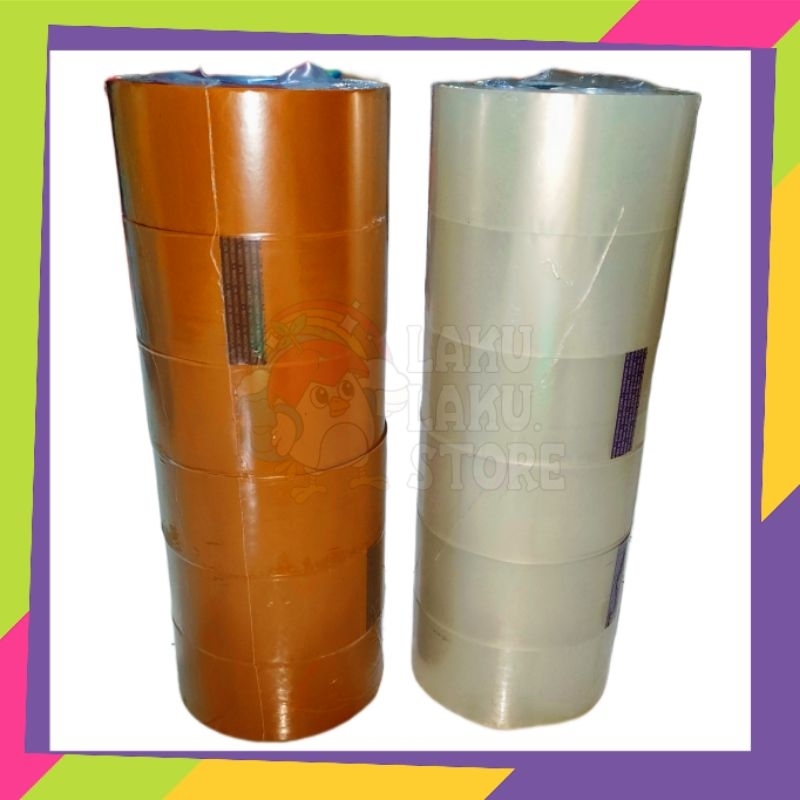 

LAKBAN NACHI 48MMX90YARD/ LAKBAN NACHI PUTIH COKLAT/ OPP TAPE NACHI/ LAKBAN NACHI ORIGINAL