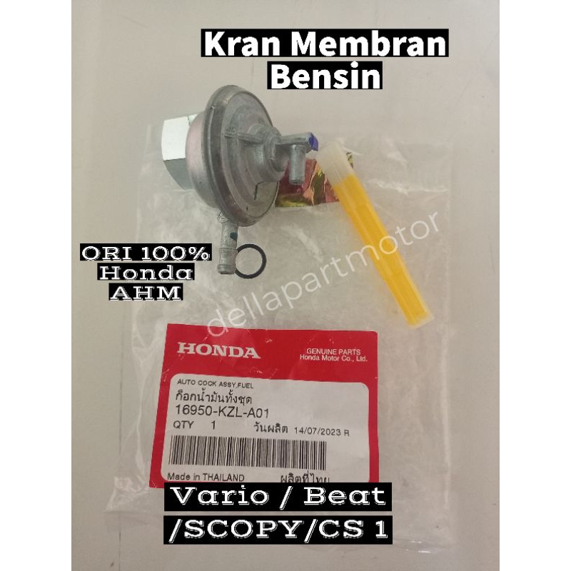 MEMBRAN BENSIN KRAN BENSIN VARIO CARBU BEAT SCOOPY CS 1 CARBU 16950-KZL-A01 ORI HONDA
