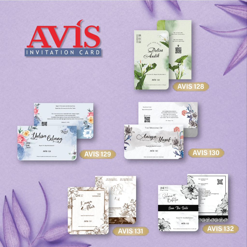 Surat Undangan Pernikahan Murah Simple Elegan Unik Kekinian Rustic Vintage