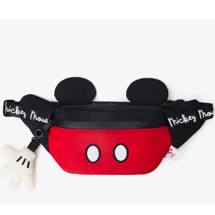 KODE W29K Tas anak laki laki  Tas anak perempuan BA216 ZRA MICKEY BELTBAG Tas Waistbag mickey Zara m