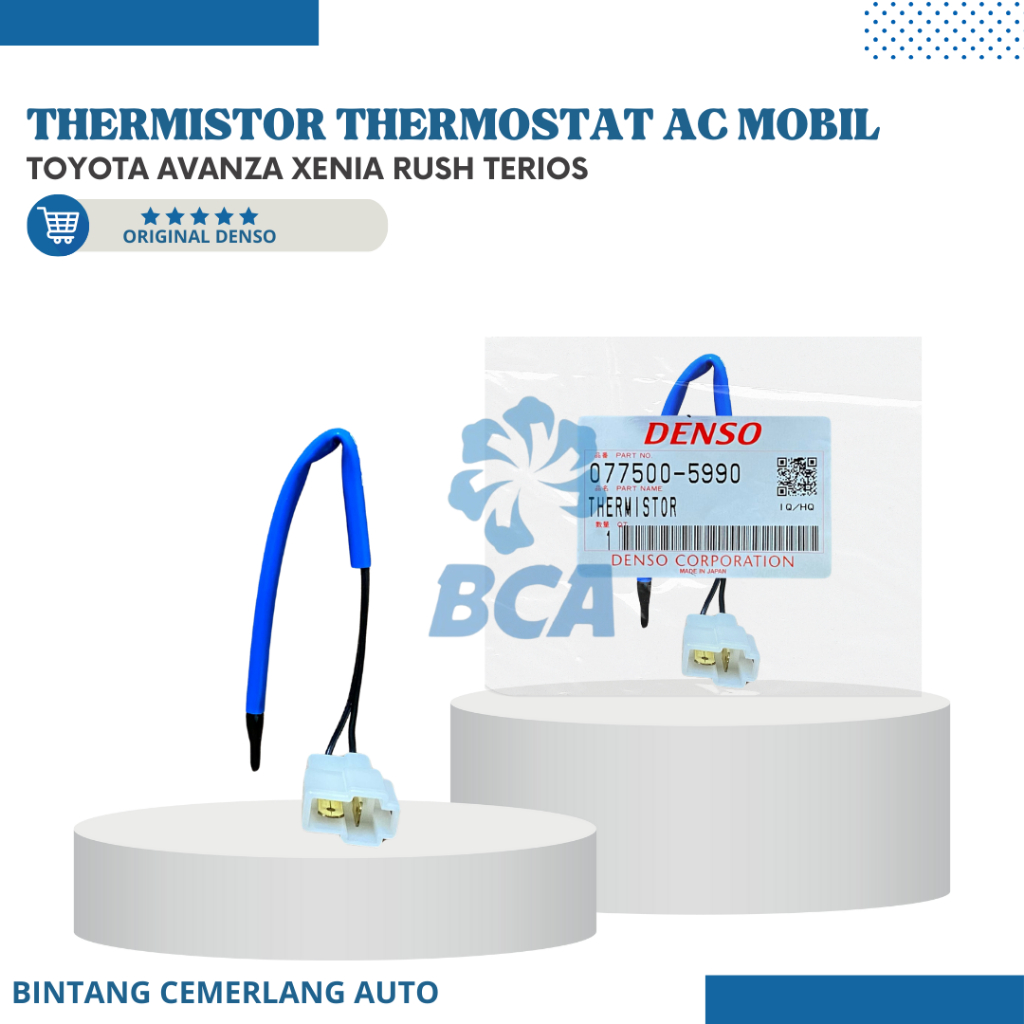 THERMISTOR THERMIS THERMOSTAT SENSOR SUHU AC Mobil Toyota Avanza Xenia Rush Terios Yaris New Vios OR