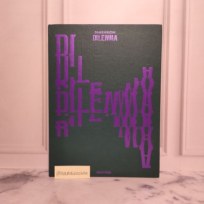 [ALBUM ONLY] OFFICIAL ENHYPEN ALBUM DIMENSION DILEMMA
