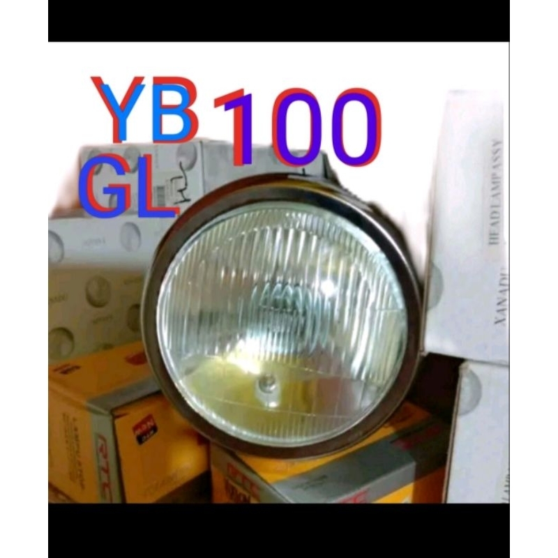 REFLEKTOR LAMPU KEPALA / LAMPU DEPAN YB 100 / GL 100