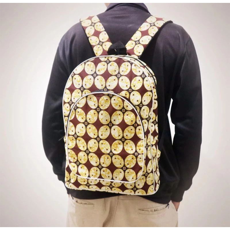 TAS RANSEL BATIK HANDMADE/Tas Ransel Murah/Tas oleh oleh Solo
