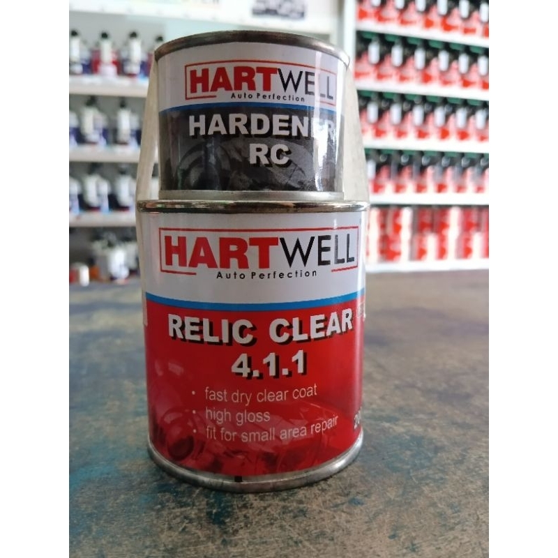 Clear Coat Hartwell Doff, Semi doff, Glossy 200ml vernis