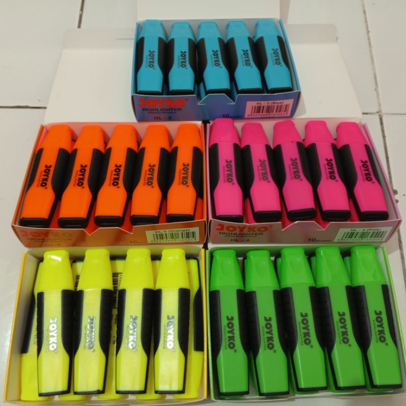

highligther joyko | stabilo warna | stabilo joyko | joyko HL -1/5