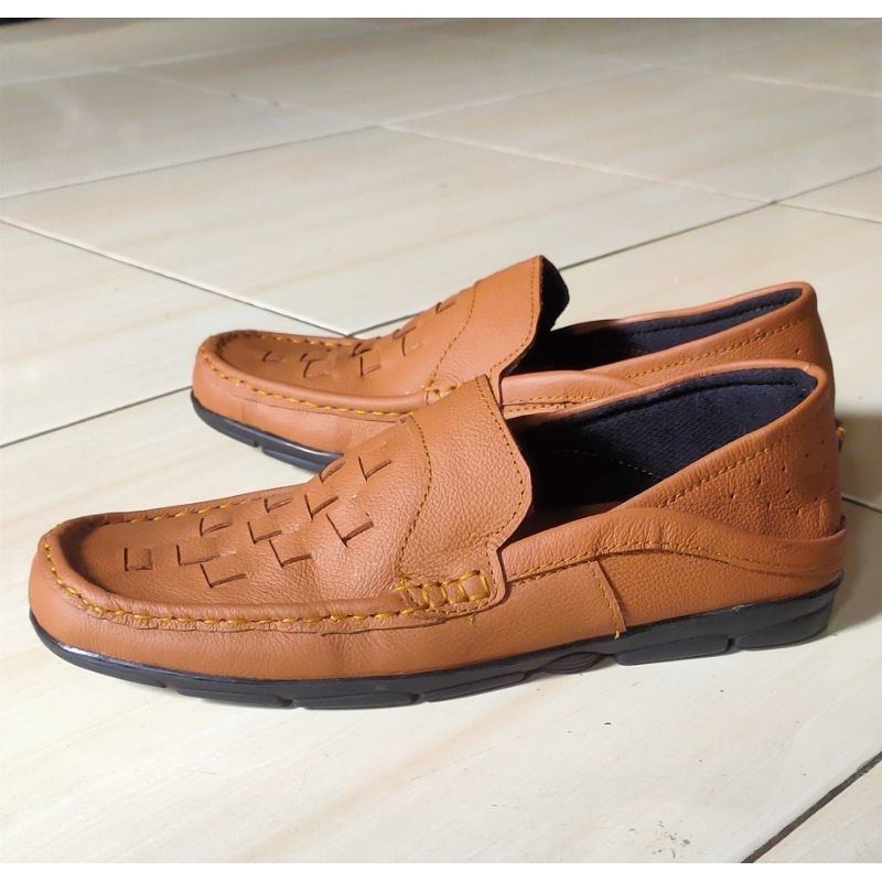 SEPATU CASUAL PRIA SLIP ON ORIGINAL MURAH KERJA KANTOR FORMAL COWOK PANSUS
