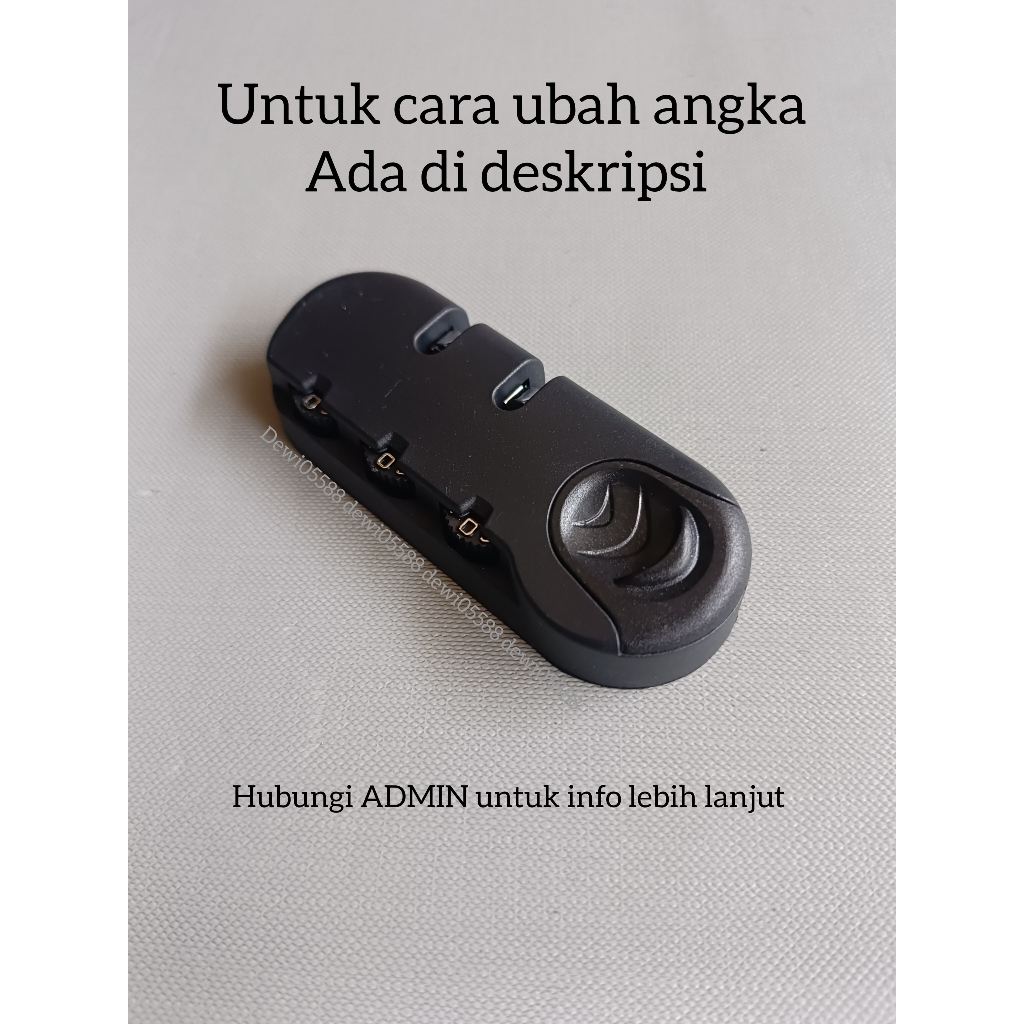 Kunci koper, Gembok koper, Gembok kombinasi koper, Kunci kombinasi koper, kunci kode koper, Kunci ko