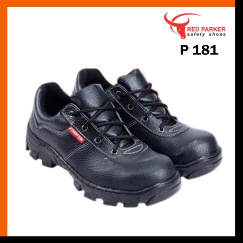 Sepatu Safety Red Parker P181 Original - Safety Shoes Red Parker P181 BERKUALITAS