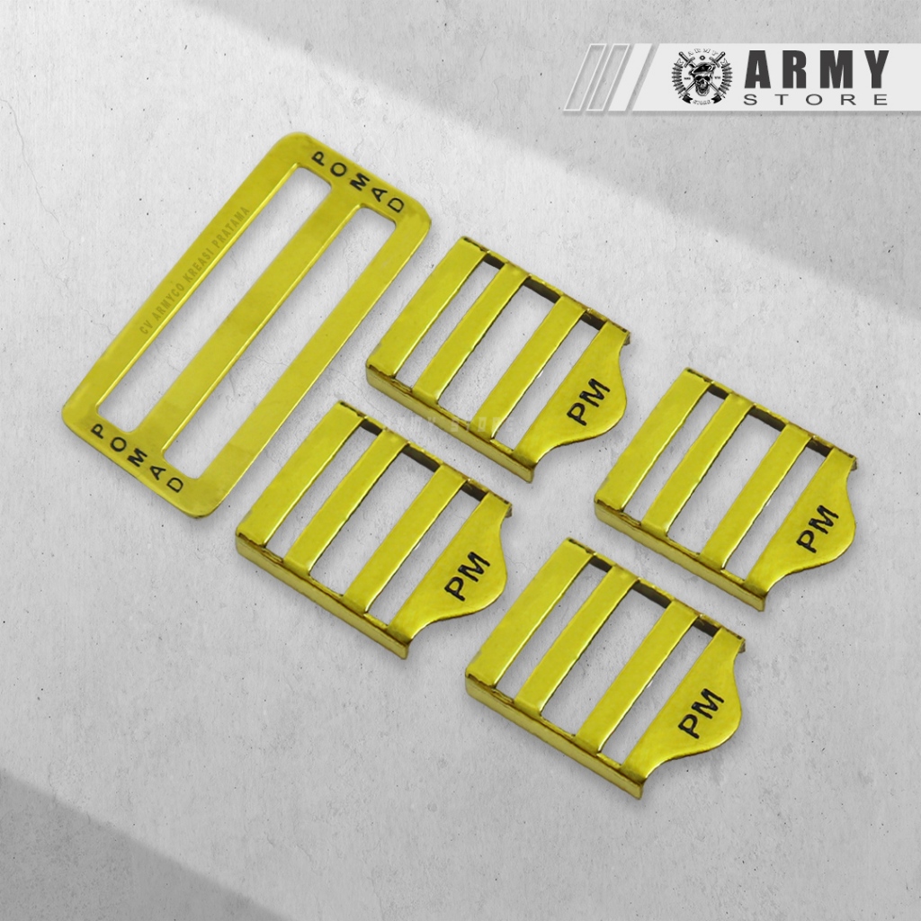 Ring PDP Slempang Ring Kuningan POM PM AD