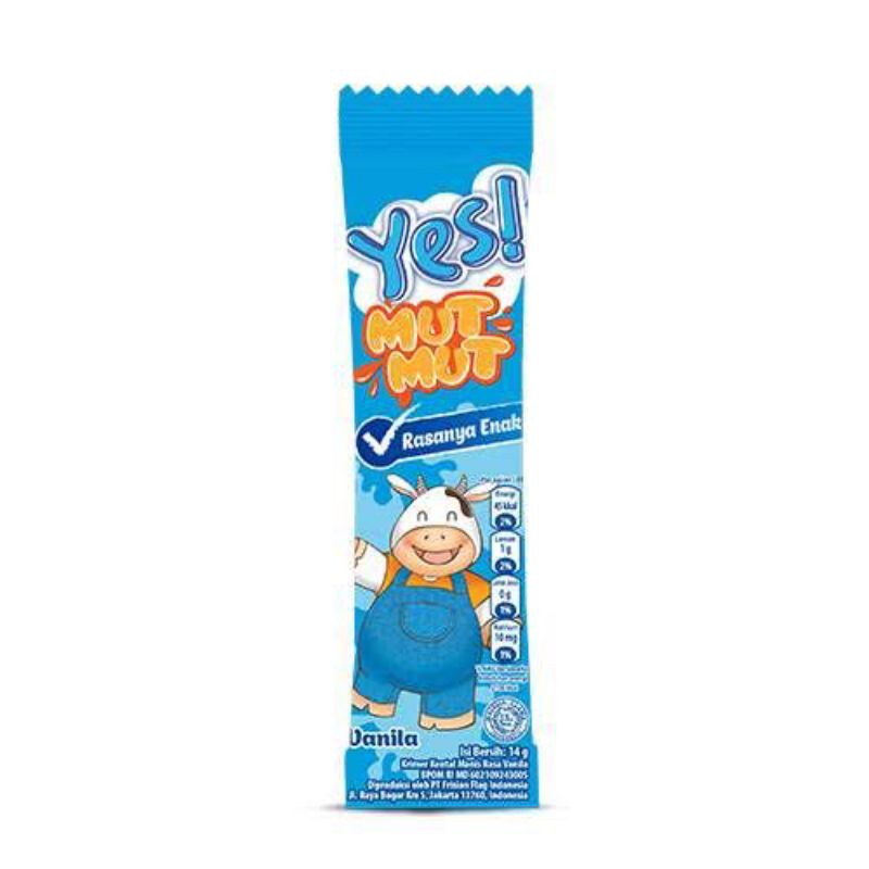 

FRISIAN FLAG YES! MUT-MUT VANILA 10 PCS