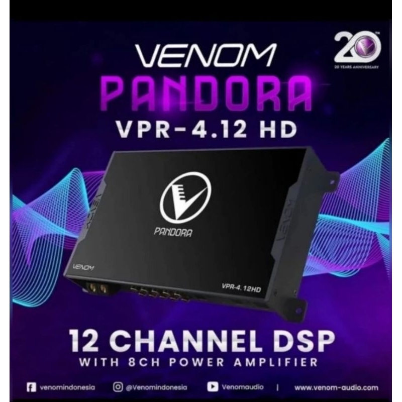 Processor Venom VPR 4.12 HD DSP 12ch