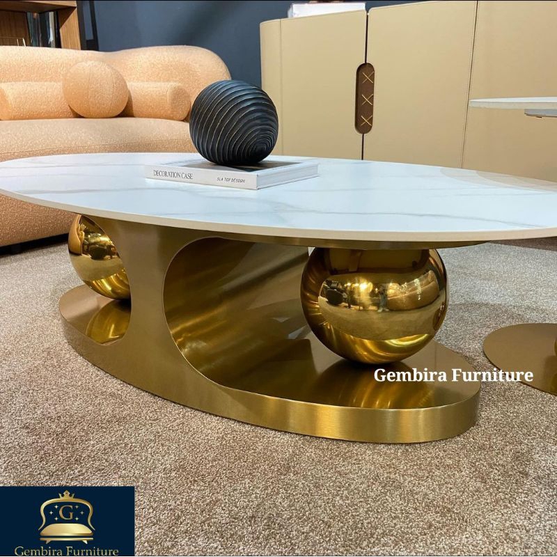 meja marmer asli stenlis stainles credenza bufet buffet lemari meja laci tv hiasa rak storage gold c