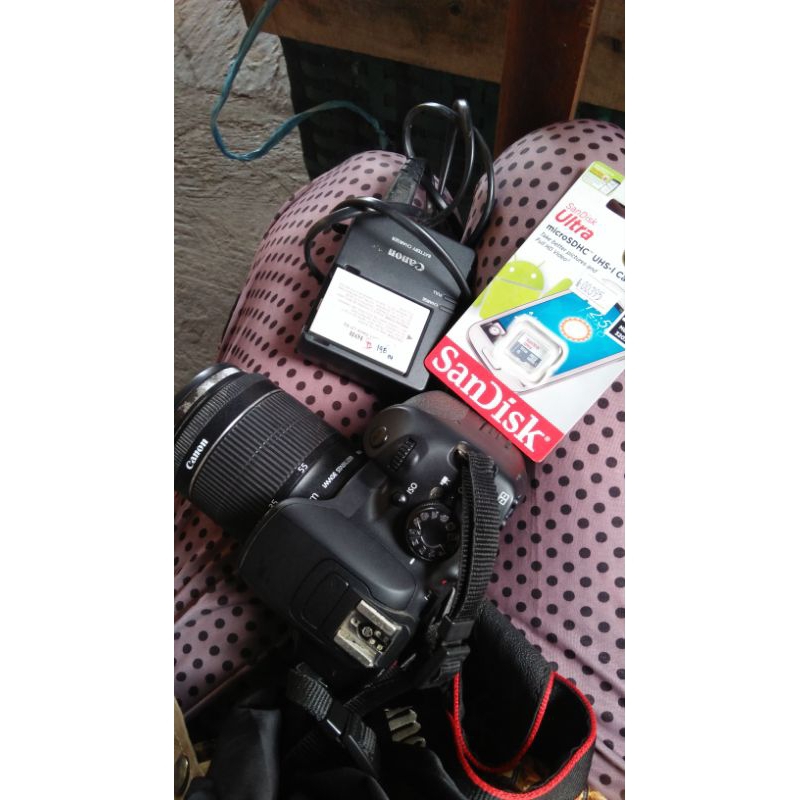 Kamera Canon 700D | KIT 18-55mm STM | Touchscreen| Second