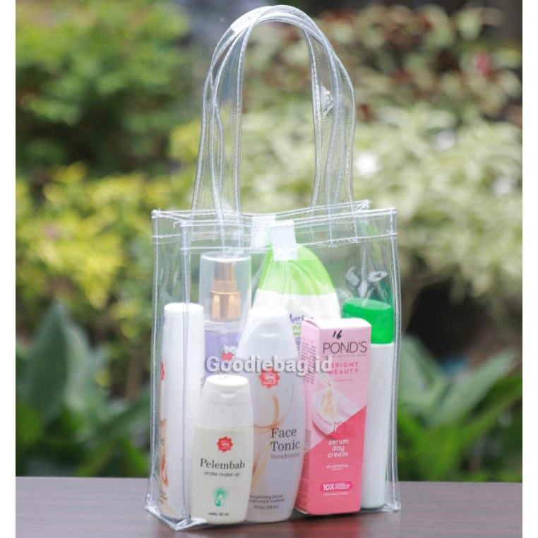 

Goodie Bag P15xL5xT20cm Tas Hampers Ulang Tahun Anak Bening Transparan