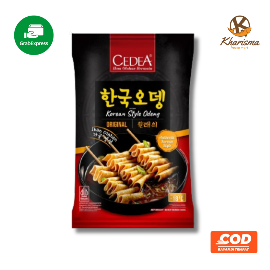 

Cedea Fish Cake Odeng Frozen Food 480g