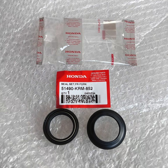 51490-KRM-852 Seal Shock Depan Megapro Monoshock ADV PCX 160 Verza Supra GTR CB CBR 150 51490KRM852