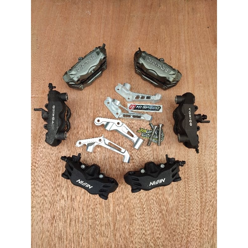 kaliper brembo m432 kaliper tokico gsx kaliper nissin hiu / kaliper radial monoblok brembo M432 niss