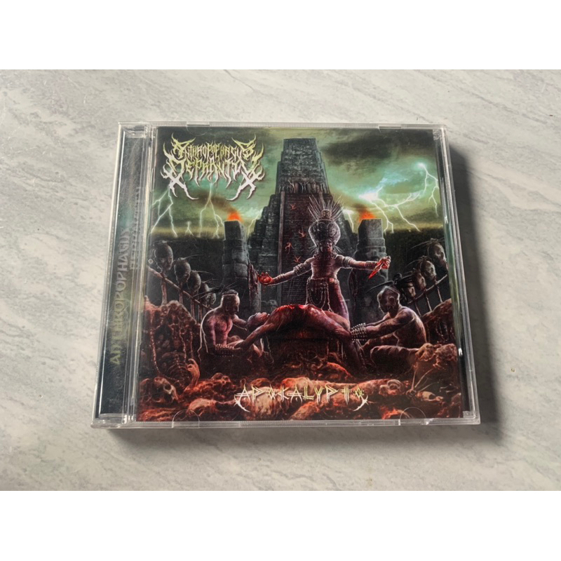 ANTHROPOPHAGUS DEPRAVITY apocalypto - CD IMPORT ORIGINAL released By comatose music
