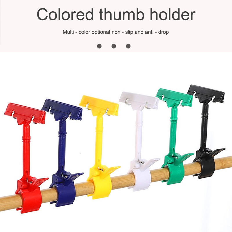 

In Stock grosir✨ PENJEPIT LABEL HARGA/Daftar Harga Tenda Toko Supermarket Display Clip Holder Advertising Clip Plastic Rotatable Clip