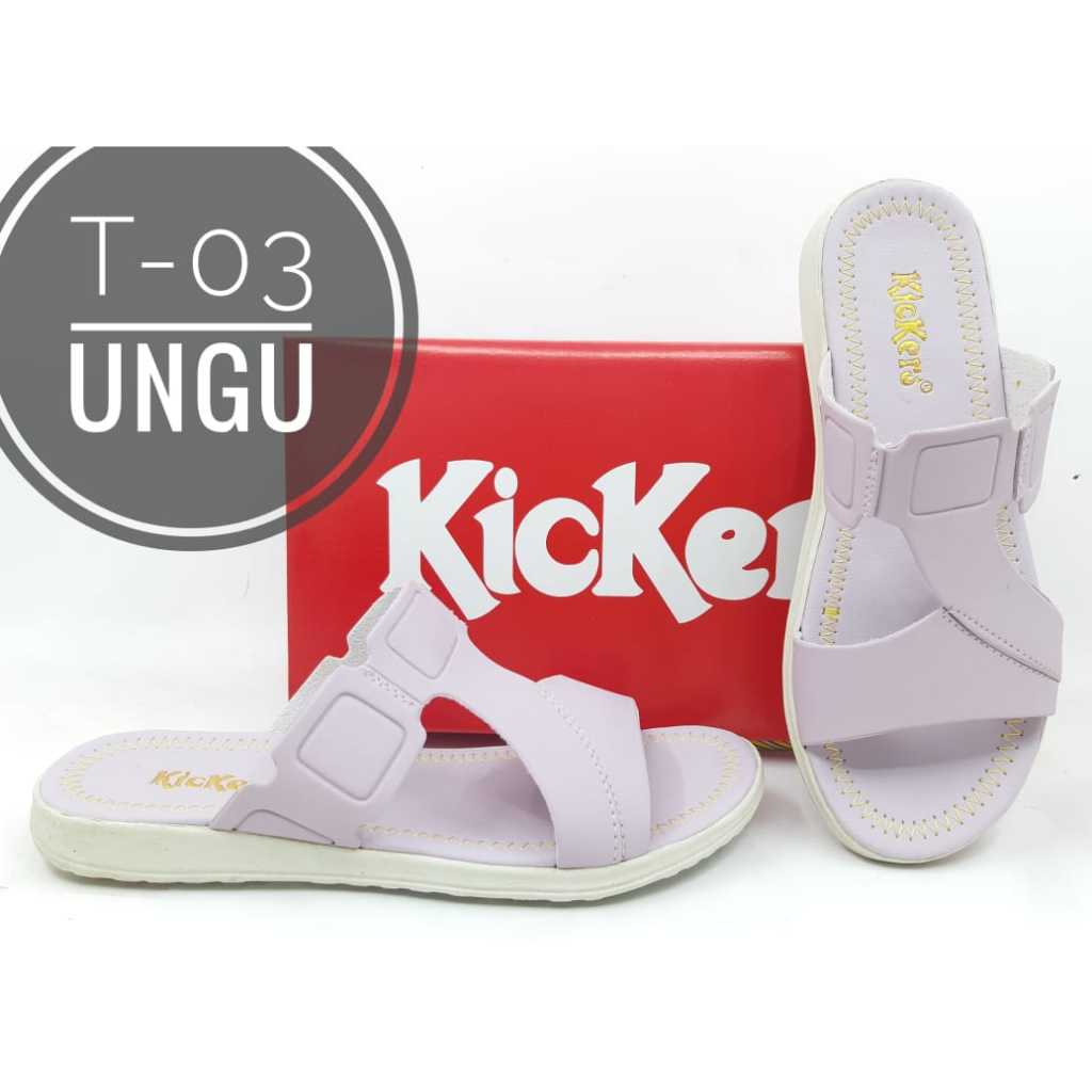 Kickers Wanita Selop Sandal Kickers Wanita Selop Kode T-03 / PR-07