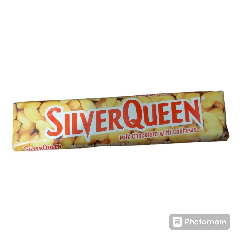 

SILVERQUEEN Milk Chocolate With Cahews 55 g